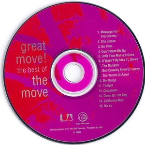 The Move : Great Move! The Best Of The Move (CD, Comp)