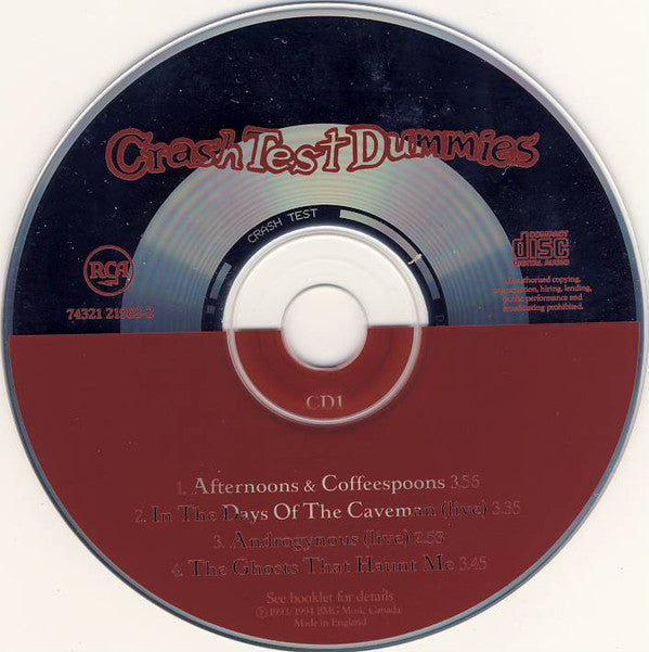 Buy Crash Test Dummies : Afternoons u0026 Coffeespoons (CD