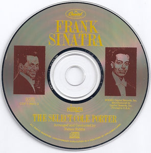 Frank Sinatra : Sings The Select Cole Porter (CD, Comp, RE)