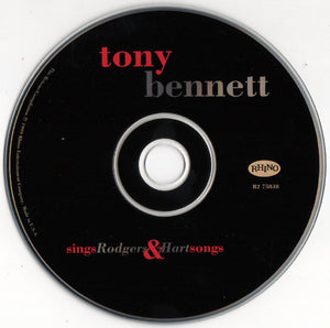 Tony Bennett : Sings Rodgers & Hart Songs (CD, Comp)