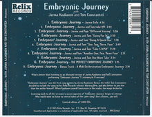 Load image into Gallery viewer, Jorma Kaukonen And Tom Constanten : Embryonic Journey (CD, Album, Ltd)
