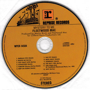 Fleetwood Mac : Mystery To Me (CD, Album, Ltd, RE, Pap)