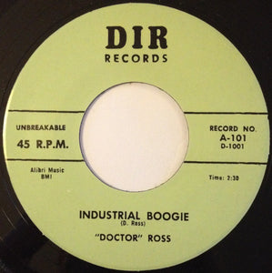 "Doctor" Ross* : Industrial Boogie / Thirty-Two Twenty (7", RP, Unofficial)