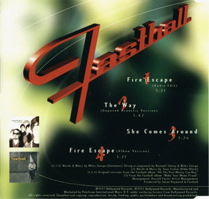 Fastball : Fire Escape (CD, Single)