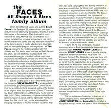 Load image into Gallery viewer, The Faces* : All Shapes &amp; Sizes Family Album (CD, Comp)
