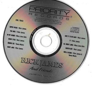 Rick James : Rick James And Friends (CD, Album, Comp)