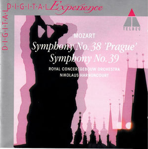 Mozart* : Royal Concertgebouw Orchestra* . Nikolaus Harnoncourt : Symphony No. 38 'Prague' / Symphony No. 39 (CD, RP)
