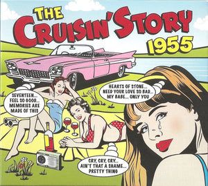 Various : The Cruisin' Story 1955 (2xCD, Comp, RM)