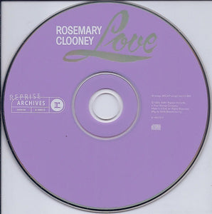 Rosemary Clooney : Love (CD, Album, RE)