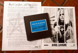 Avril Lavigne : Sketch Book (CD, Album, Promo, Pre)