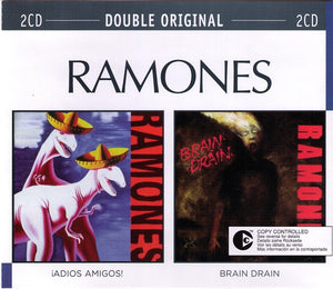Ramones : ¡Adios Amigos! / Brain Drain (CD, Album, Comp, Copy Prot., RE + CD, Album, Copy )
