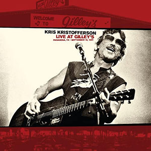 Kris Kristofferson - Live At Gilley's (LP, Album, Ltd, Whi)