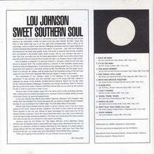 Load image into Gallery viewer, Lou Johnson : Sweet Southern Soul (CD, Album, RE, RM)
