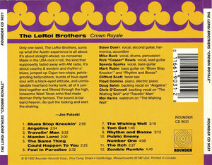 The Leroi Brothers* : Crown Royale (CD, Comp)