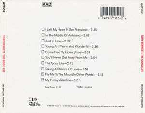 Tony Bennett : The Good Life (CD, Comp, RP)