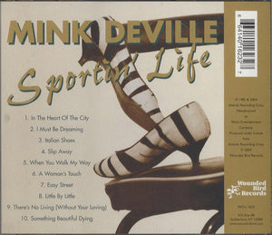 Mink DeVille : Sportin' Life (CD, Album, RE)