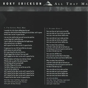 Roky Erickson : All That May Do My Rhyme (CD, Album, RE)