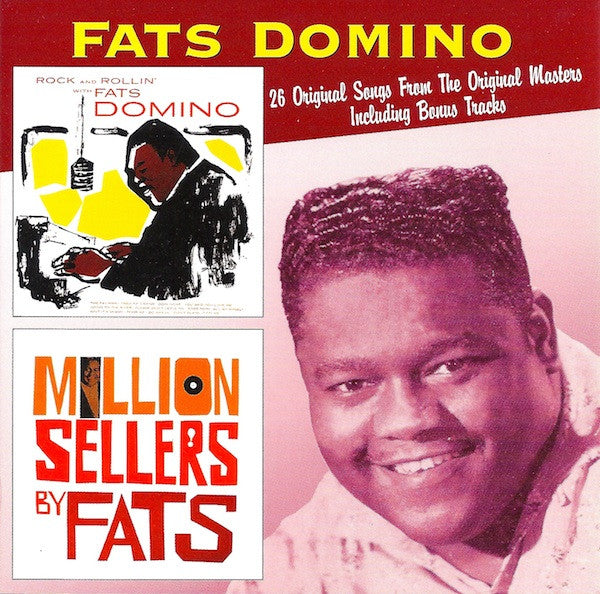 Fats Domino : Rock And Rollin' With Fats Domino / Million Sellers By Fats (CD, Comp)