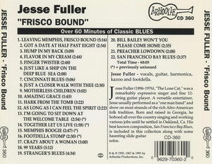 Jesse Fuller : Frisco Bound (CD, Album, RE)