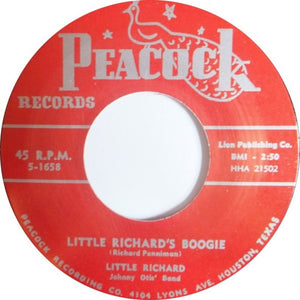 Little Richard / Johnny Otis Band : Little Richard's Boogie / Directly From My Heart To You (7", RE)