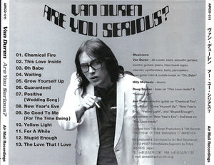 Van Duren : Are You Serious ? (CD, Album, RE)