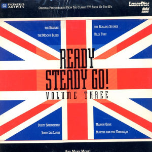 Various : Ready Steady Go! Volume Three (Laserdisc, 12", S/Sided, Comp, Mono, NTSC, CLV)