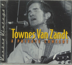 Townes Van Zandt : A Private Concert (CD, Album)