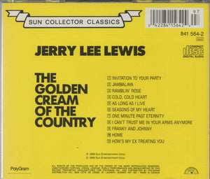 Jerry Lee Lewis : The Golden Cream Of The Country (CD, Album, RE)