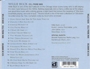 Willie Buck : Cell Phone Man (CDr, Album, Promo)