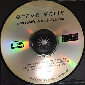 Buy Steve Earle : Everyone's In Love With You (CDr, EP, Promo