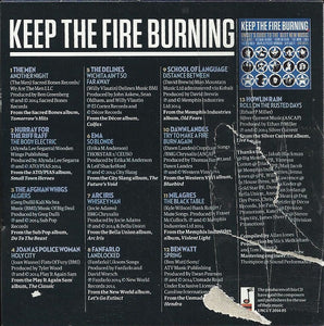 Various : Keep The Fire Burning (Uncut's Guide To The Best New Music) (CD, Comp, Car)