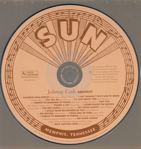 Johnny Cash : Greatest! (CD, Album, RE, RM)