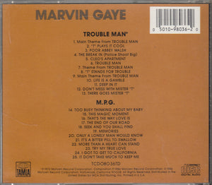 Marvin Gaye : Trouble Man / M. P. G. (CD, Album, Comp)