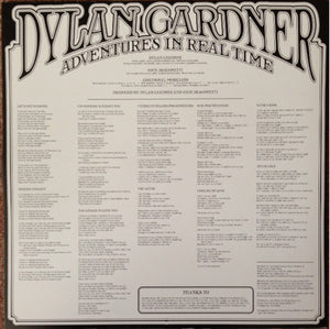 Dylan Gardner : Adventures In Real Time (LP, Album, Fli)