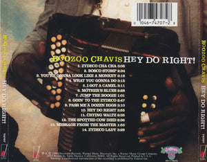 Boozoo Chavis : Hey Do Right! (CD, Album)