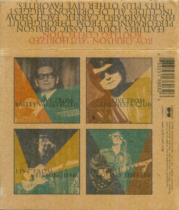 Roy Orbison - Authorized Bootleg Collection (4xCD, Comp)