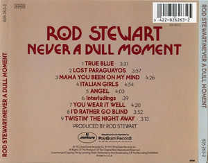 Rod Stewart : Never A Dull Moment (CD, Album, RE)