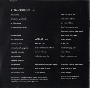 Clannad : Anam (CD, Album)