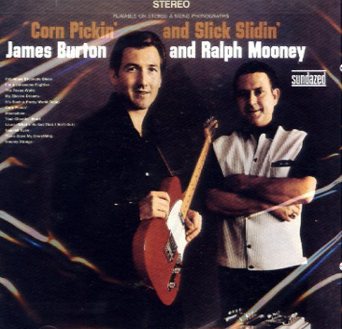 James Burton And Ralph Mooney : Corn Pickin' And Slick Slidin' (CD, RE)