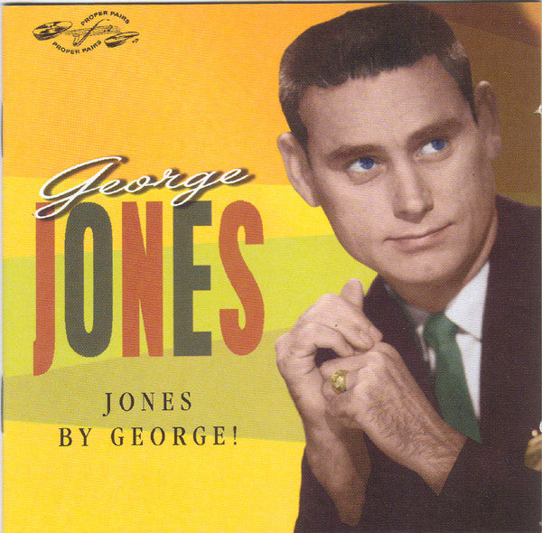 George Jones (2) : Jones By George! (2xCD, Comp, RM)