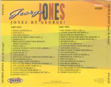 Load image into Gallery viewer, George Jones (2) : Jones By George! (2xCD, Comp, RM)
