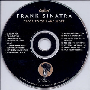 Frank Sinatra : Close To You And More (CD, Album, RE, RM)