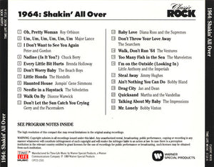Various : Classic Rock 1964: Shakin' All Over (CD, Comp)