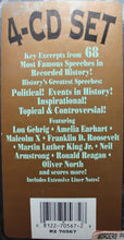 Load image into Gallery viewer, Various : Great Speeches Of The 20th Century (4xCD, Comp, RE + Box)
