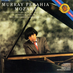 Mozart* - Murray Perahia, English Chamber Orchestra : Piano Concerto No. 26, K. 537 "Coronation" / Rondos, K. 382 & 386 (CD, RE)