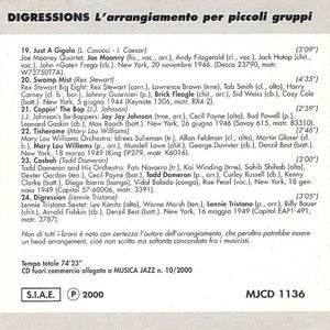 Various : Digressions - L' Arrangiamento Per Piccoli Gruppi (CD, Comp)