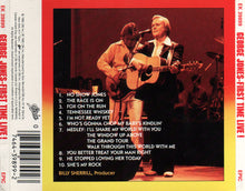 Load image into Gallery viewer, George Jones (2) : First Time Live! (CD, Album, RE)
