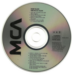 Bobby Bland : Here We Go Again (CD, Album, RE)