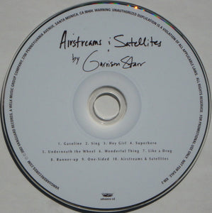 Garrison Starr : Airstreams & Satellites (CD, Album, Promo)