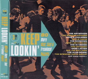 Various : Keep Lookin': 80 More Mod, Soul & Freakbeat Nuggets (3xCD, Comp)